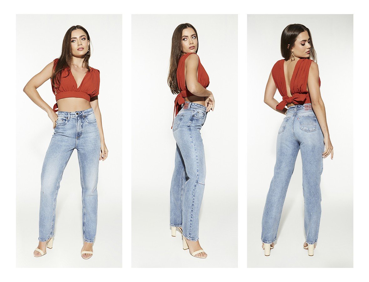 dz20510 alg calca jeans feminina reta tradicional denim zero trio