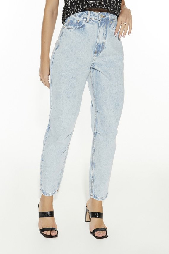 Calça Jeans Feminina Slouchy Cigarrete - DZ20512