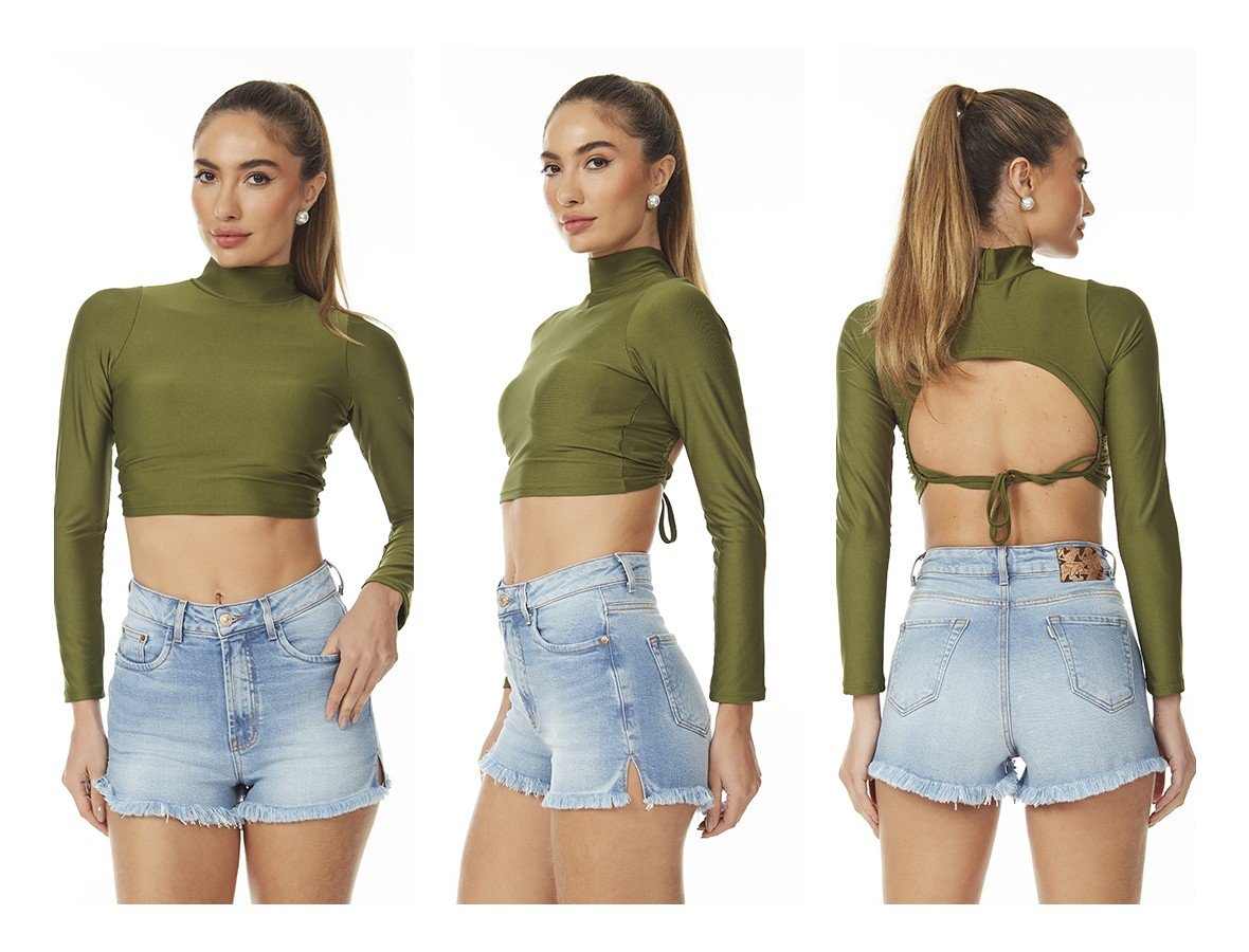 dz6708 com shorts jeans feminino setentinha fitcom barra desfiada denim zero trio