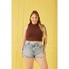 dz6715 alg shorts jeans feminino setentinha com bordados no bolso denim zero frente
