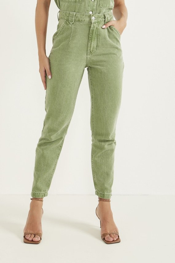 Calça Jeans Feminina Mom Cigarrete - DZ20563