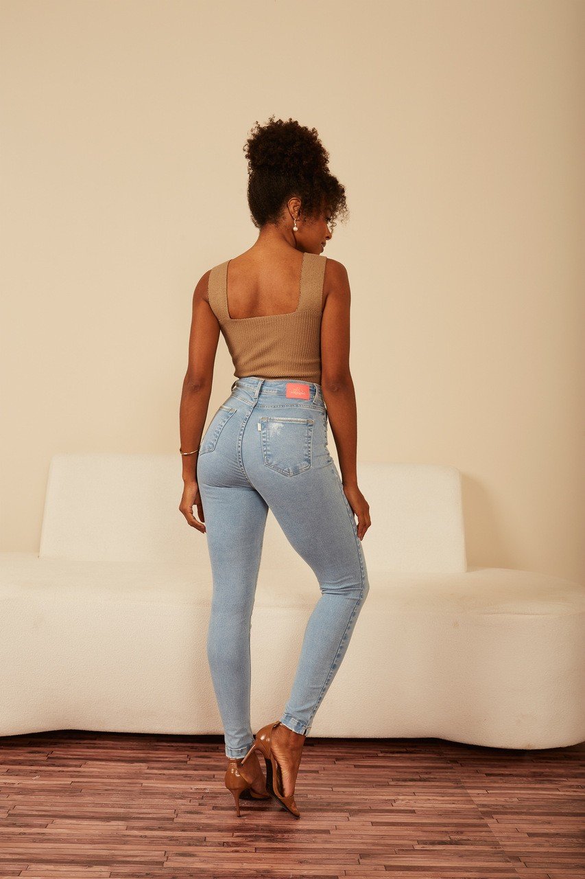 dz20568 re calca jeans feminina skinny hot pants cigarrete denim zero costas easy res