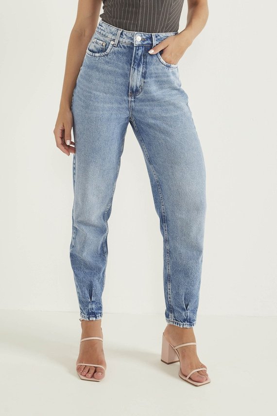 Calça Jeans Feminina Slouchy Cigarrete - DZ20565