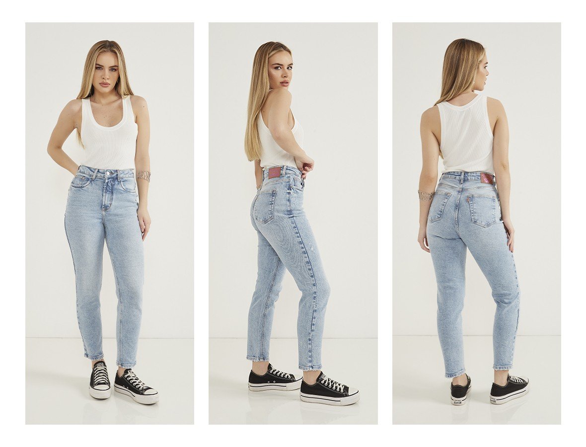dz20627 com calca jeans feminina mom fit ciegarrete tradicional trio