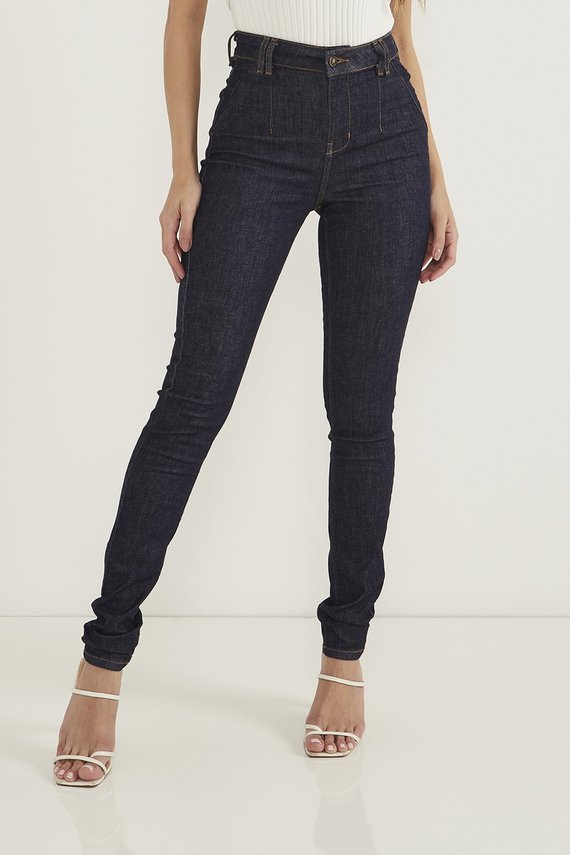 Calça Jeans Feminina Skinny Tradicional - DZ20637