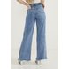 dz20647 alg calca jeans feminina wide leg com aplicacao de strass na parte frontal costas prox
