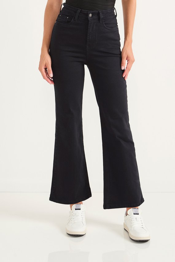 Calça Jeans Feminina Wide Leg Cigarrete - DZ20699