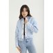 dz9215 alg jaqueta jeans feminina bomber tradicional denim zero frente 4