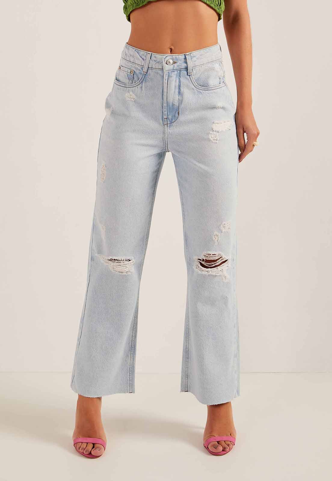 dz20205 1 alg calca jeans feminina wide leg max barra corte a fio denim zero frente prox