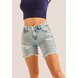 dz4058 1 com bermuda jeans feminina slim com rasgos denim zero frente