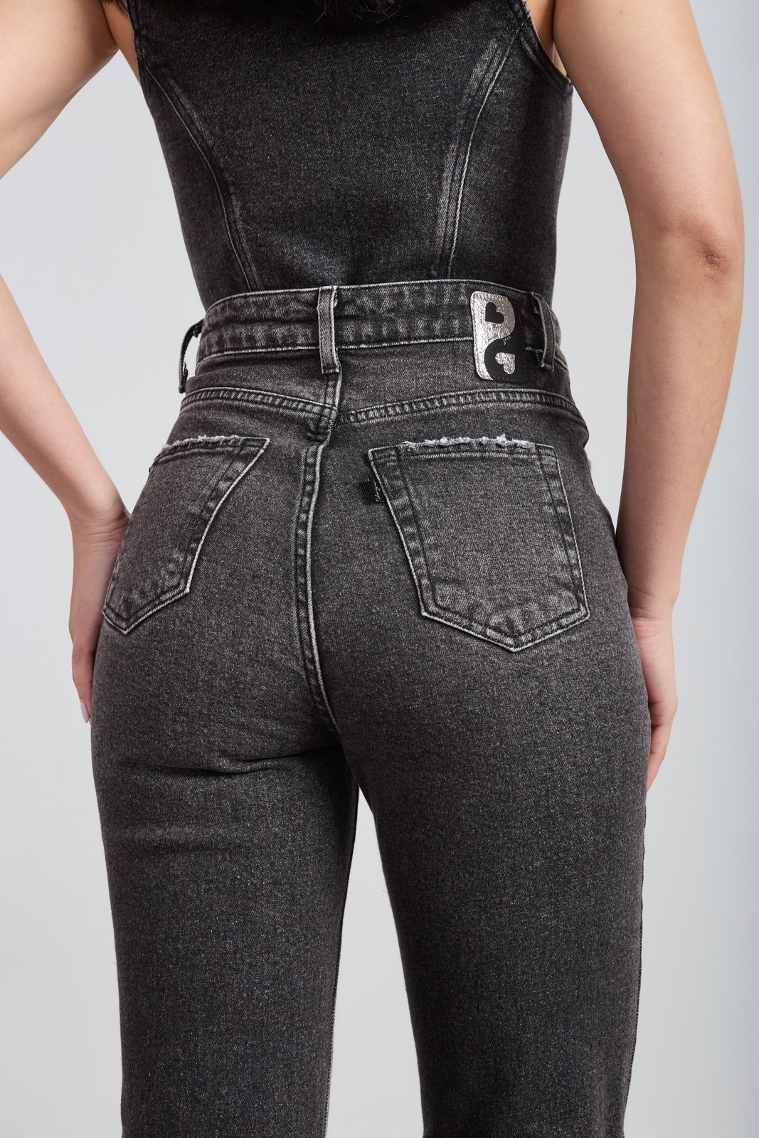 Calça Jeans Feminina Wide Leg Fit Estonada - DZ20906