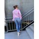 dnc20167 calca jeans feminina skinny media cigarrete e rasgos no joelho costas