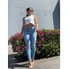 dnc20218 calca jeans feminina skinny media com recorte frontal frente 10