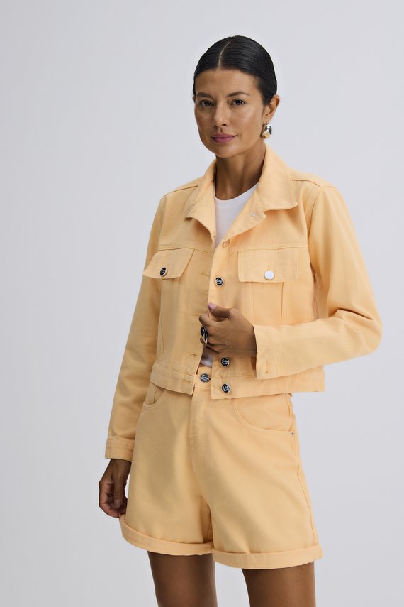 Jaqueta Feminina Ampla com Manga Longa Tradicional - IDX9032.LAR