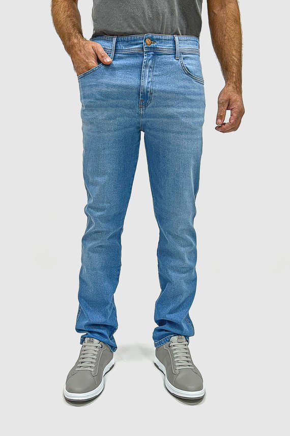 Calça Masculina New Twist com Cintura Média Tradicional - IDX20157