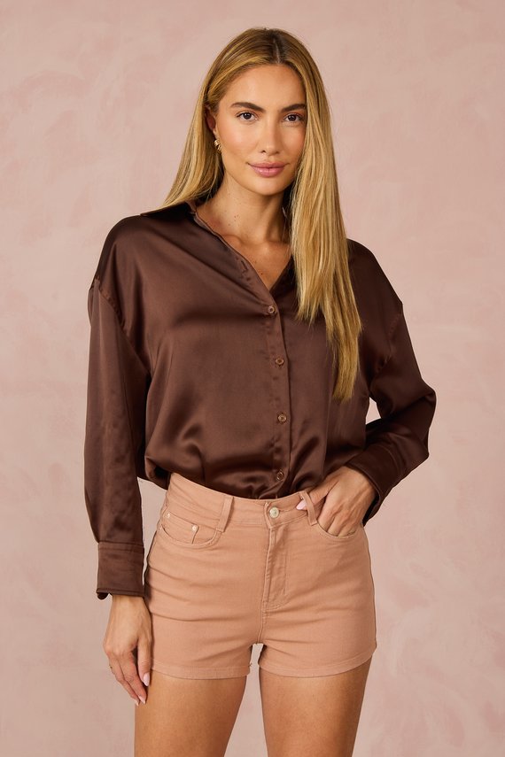 Shorts Jeans Feminino Setentinha Fit Mini com Cintura Alta - DZ6823