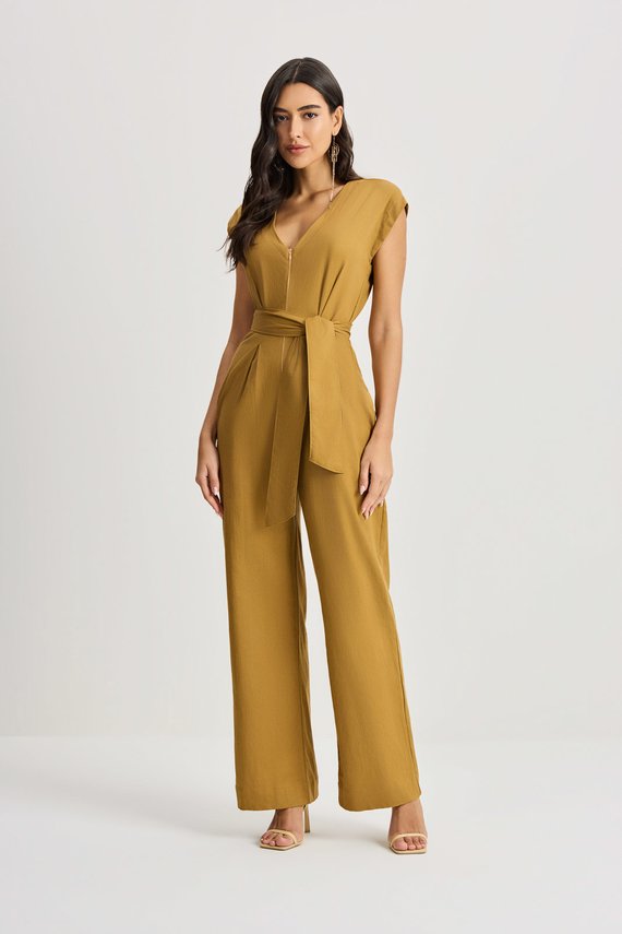 Macacão Feminino Amplo sem Mangas Tradicional - IDX8006.CAQ