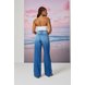 dz21258 alg calca jeans feminina wide leg alongada com cintura alta costas 2