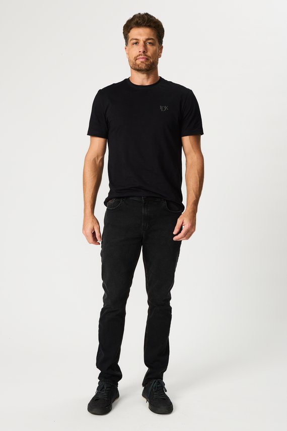 Calça Masculina Slim Reta Cintura Media Tradicional - IDX20344