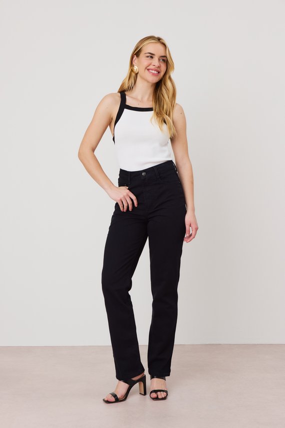 Calça Jeans Feminina Reta Tradicional - DZ21230.PRE