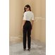 dz21230 pre alg calca jeans feminina reta tradicional cintura alta costas 2