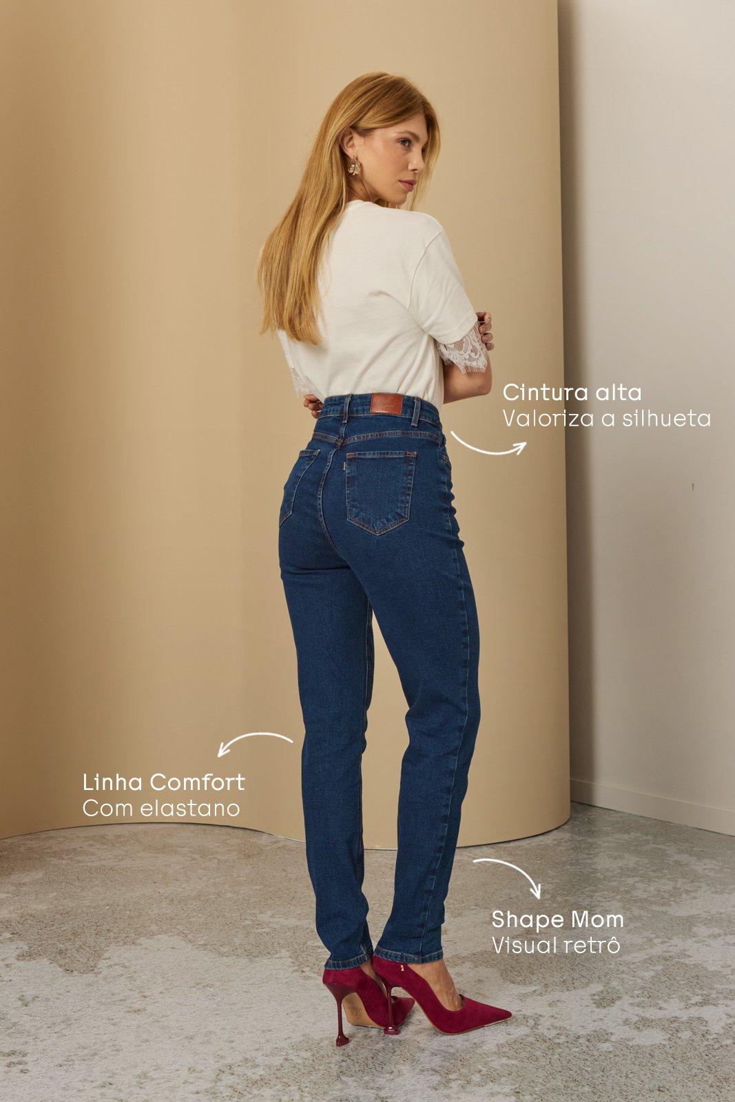 dz21229 com calca jeans feminina mom fit cigarrete cintura alta costas 1
