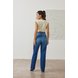 dz21556 alg calca jeans feminina reta tradicional cintura alta costas 3