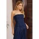 dz11181 blusa jeans feminina assimetrica tradicional sem manga frent 2