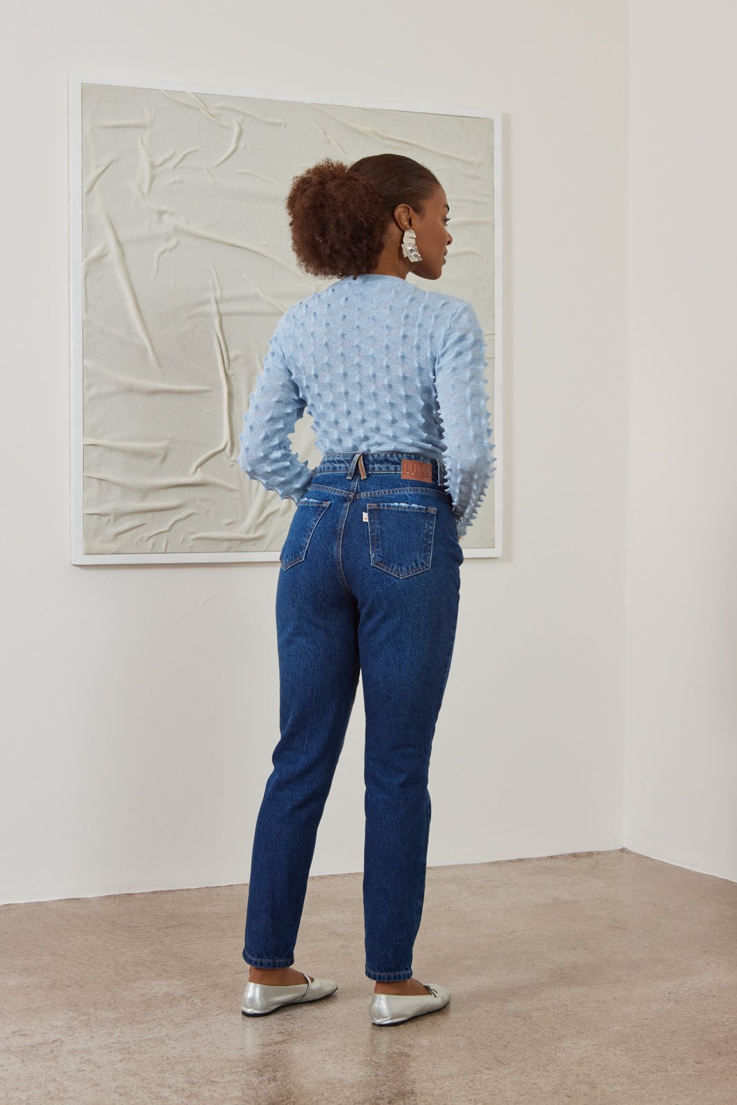 dz21549 alg calca jeans feminina mom cigarrete cintura alta costas 3