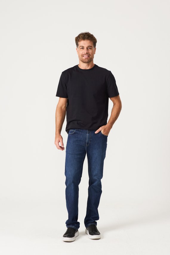 Calça Masculina New Twist Reta Cintura Media Tradicional - IDX20435